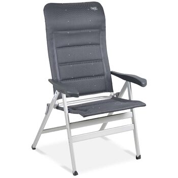 Крісло для кемпінгу Crespo XXL AL/238-DL, темно-сіре, одномісне