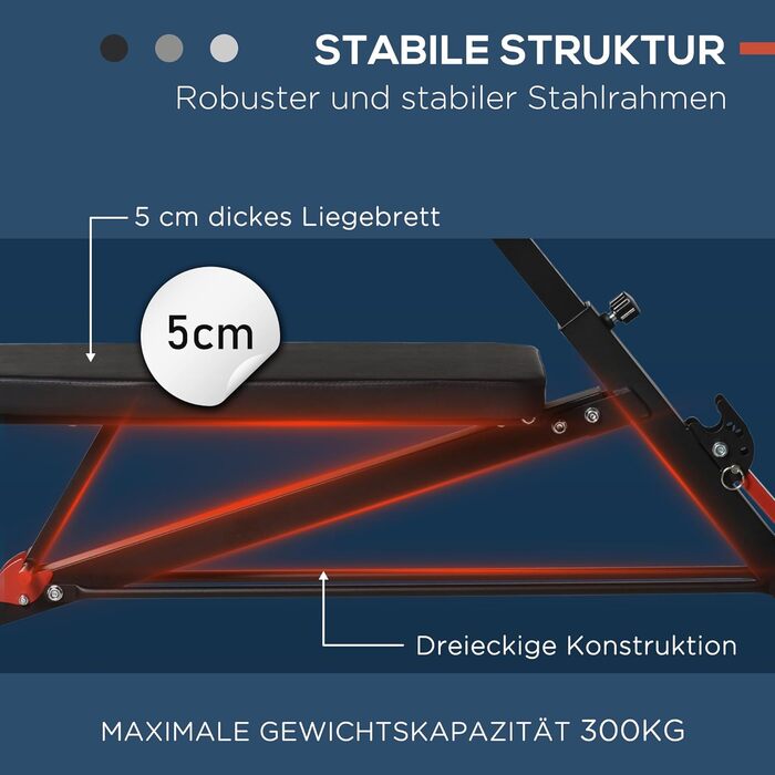 Лава для силових тренувань, похила лава, багатофункціональний тренажер для пресу, регульована сталь, чорний колір, 64 x 146 x 73,5-85 см