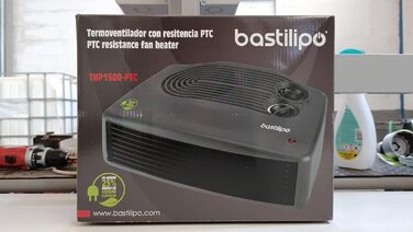 Горизонтальний вентилятор PTC преміум-графіт, 750/1500 Вт, термостат, 1500-PTC