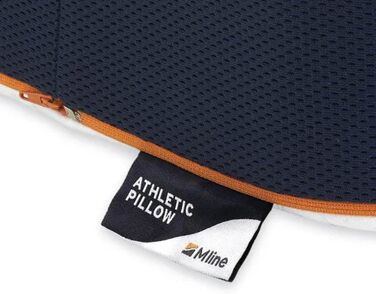 Спортивна подушка Подушка для голови - Підтримка шиї, оптимальна вентиляція - Біла - 50 x 35 см