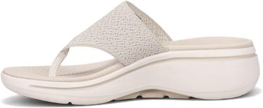Взуття для відпочинку Skechers Damen Go Walk Arch Fit Weekender Sandale 38 EU з натурального текстилю