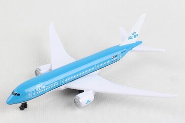 Одномісний літак KLM Boeing 787, дрібний масштаб, модель літака, колекційна, ігрова, іграшкова, мініатюрна модель із пластику - для дітей віком від 3 років і старше