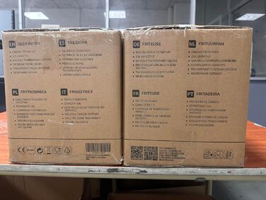 Напівпрофесійна фритюрниця, нержавіюча сталь, 2200 Вт, 3 літри. Не містить бісфенолу А, 30HEZ -