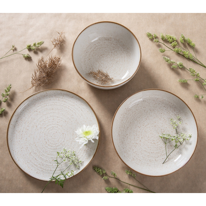 Тарілка супова Ipec Nordic Sand (6872625)