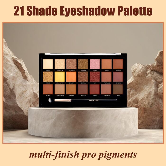 Палітра тіней Profusion Cosmetics (21 відтінок)