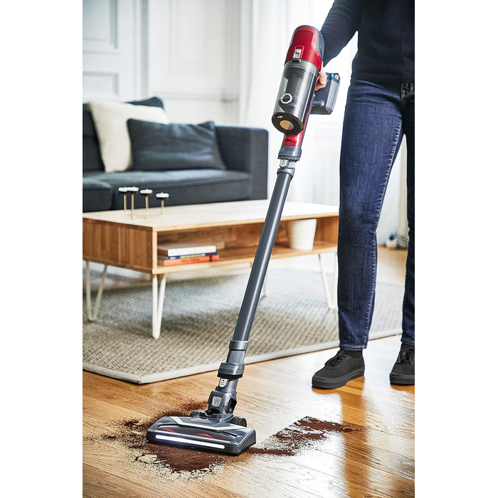 Акумуляторний пилосос Rowenta RH6878 X-Pert 6.60 ANIMAL Штанга та ручний пилосос Час роботи 45 хв Світлодіодна насадка Знімний аку