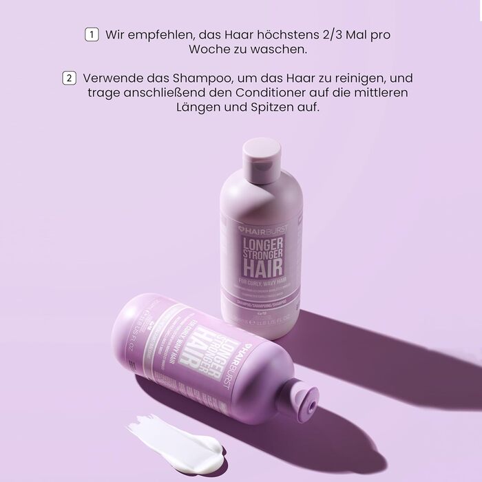 Набір шампуню та кондиціонера HAIR BURST Dream Curls, 2 × 350 мл