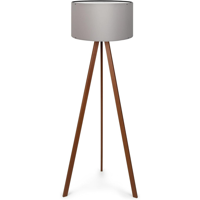 Торшер на штативі світло для вітальні 140 см ефект дерева