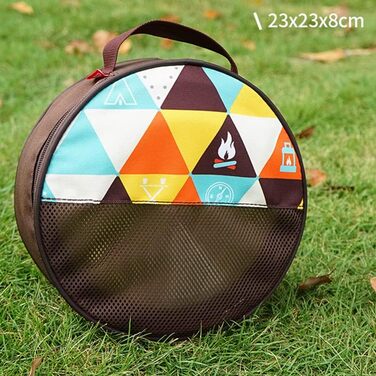 Набір посуду для кемпінгу на 22 частини, портативний похідний набір, полірований посуд з нержавіючої сталі, столові прибори для туризму та походів