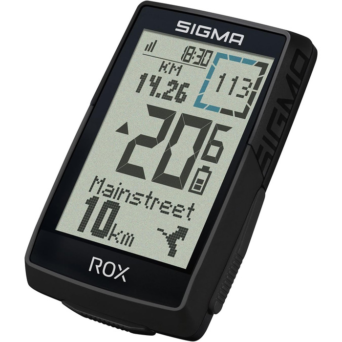 Велокомп'ютер SIGMA ROX 4.0 SE GPS, 2.4 дюйма, IPX7, Пластик/Електроніка, Чорний