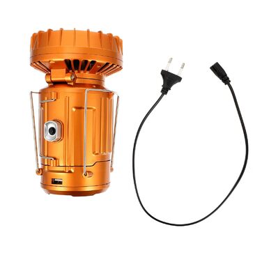 Сонячний світлодіодний багатофункціональний портативний ліхтар для кемпінгу PACKOVE з міцним корпусом, акумуляторний USB, для нічної риболовлі та використання на свіжому повітрі, випадковий колір