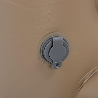 Портативний надувний автомобільний матрац Zerodis Mattresses з ременем безпеки в комплекті, 84 x 63 x 81 см для дому, кемпінгу, подорожей, дитячого дорожнього ліжка