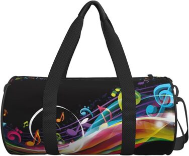 Спортивна дорожня сумка Метелик для дівчаток містка, легка та довговічна. Ідеальний подарунок для подорожей, походів, відпустки та ділових поїздок. Яскравий музичний дизайн, універсальний розмір.