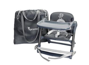 Обідній стілець APRAMO FLIPPA, дитячий, складаний, портативний, сидіння-бустер, сидіння для годування для дітей від 6 місяців до 3