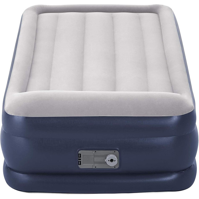 Надувний матрац Bestway Tritech, Vento, 191 x 97 x 46 см, одномісний, із вбудованим електричним насосом