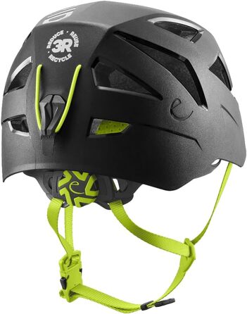 Шолом для скелелазіння Edelrid Zodiac 3R - розмір 55-61 см (зовнішня оболонка виготовлена з перероблених альпіністських мотузок) нічний