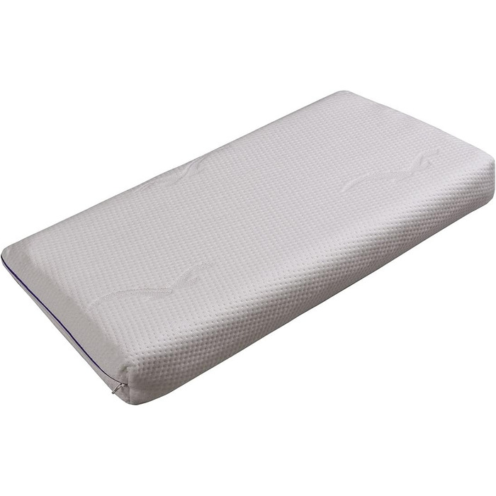 Латексна подушка для шиї - 32 x 65 x 8,5 см - плоска низька подушка - дихаюча та еластична, 8 -