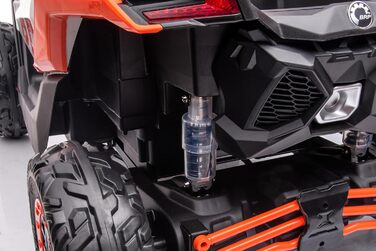 Дитячий електромобіль FINOOS Maverick Buggy 24V, дитячий автомобіль 2-місний, з пультом дистанційного керування 2.4GHz, 4 x мотор