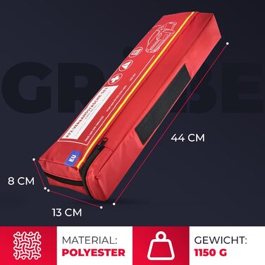 Автомобільна аптечка з попереджувальним трикутником та захисним жилетом до 2029 року відповідає вимогам ЄС згідно з DIN 131642022