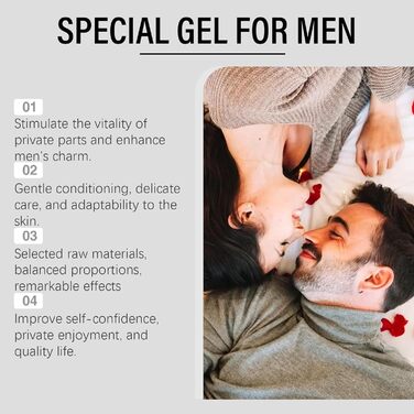 Крем для ерекції для чоловіків, крем для пеніса для тривалішого сексу, крем-екстендер для чоловіків, більший, товщий, довший, гель для пеніса для надзвичайно сильного збільшення пеніса ()