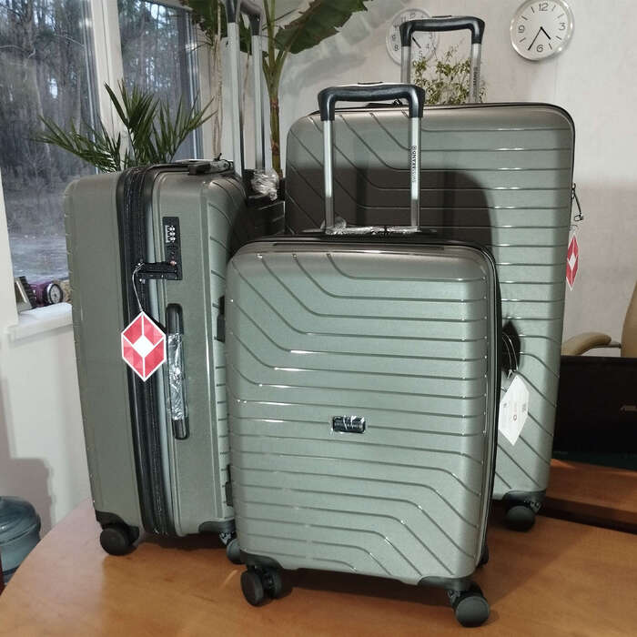 Валіза Swissbrand Eden (M) Charcoal (SWB_LHEDE174M)