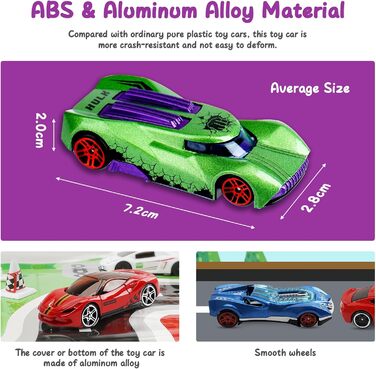 Адвент-календар Goffii Car Toy, 16 машинок