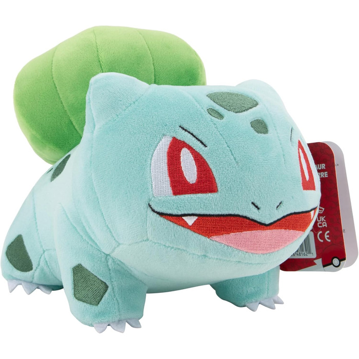 М'яка іграшка Pokmon Бульбазавр 20 см - офіційна ліцензійна продукція