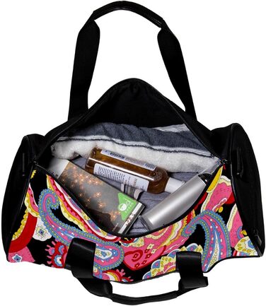 Сумка-мішок для подорожей, спорту та йоги, вінтажний квітковий принт Каштан, сумка для фітнесу, ручна поклажа