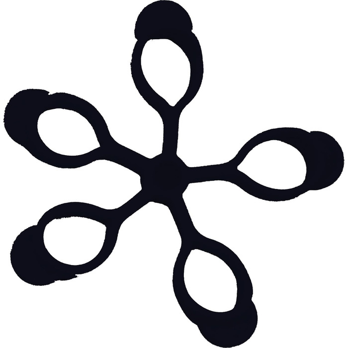 Еспандер для пальців AFH Тренажер для рук Набір з 3 шт. Міцний (зелений), дуже сильний (синій) та надзвичайно сильний (чорний)