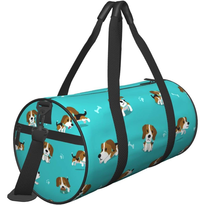 Дорожня сумка-мішок з кумедним малюнком собаки, спортивна сумка для чоловіків та жінок