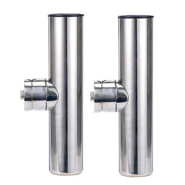 Тримачі для вудок FreeTec з нержавіючої сталі, 2 шт., тримачі для вудок для рейок 22-25 мм для човнів