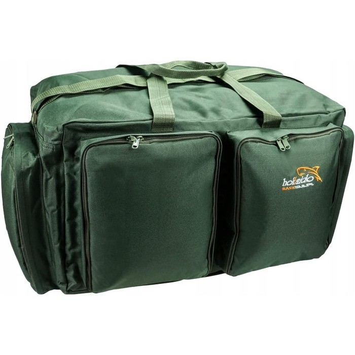 Сумка для риболовлі Carp Bag Tackle Bag велика Outdoor 60x32x35см зелена