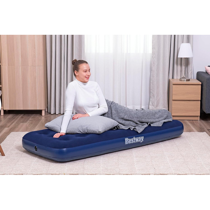 Надувний чохол Bestway Blue Horizon Single XL/Lo 185 x 76 x 22 см