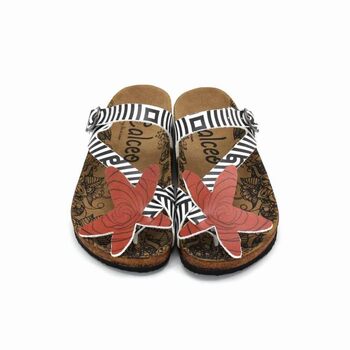 Жіночі повсякденні пляжні сандалі GOBY з регульованим ремінцем зручні, водонепроникні сандалі для літа, підтримка підошовного фасціїту, розмір 40 EU, чорно-білий дизайн