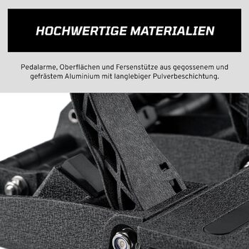 Педалі Fanatec Sim Racing CSL Elite V2 комплект із 3 педалей для симуляторів гонок (зчеплення, гальмо, акселератор), гальмівна система з датчиками навантаження та двоступеневим датчиком, датчики Холла ПК, PS5, PS4