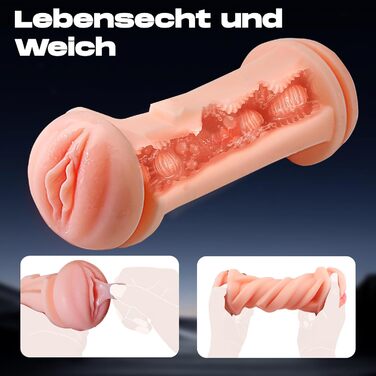 Електричний мастурбатор Chelsiekink для чоловіків, з подвійною вібрацією, 9 режимів, набір з аксесуарами