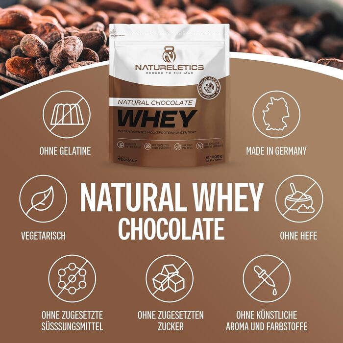 Сироватковий протеїн Bulk Whey Protein, натуральний, 1 кг