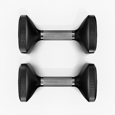 Набір гантелей Peloton (2 шт.), від 2,3 кг до 16,6 кг, для чоловіків та жінок, ергономічне протиковзаюче руків'я, для силових тренувань та воркауту, 4,5 кг