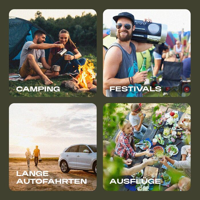 Електричний холодильник-бокс - 2-секційний компресорний холодильник-бокс 12V 230V - до -20 градусів та керування за допомогою застосунку - Морозильна камера для автомобіля та кемпінгу - DUAL Ice Cube Electric (38 літрів)