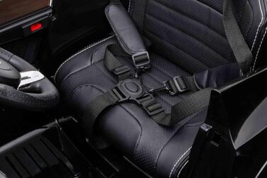 Дитячий автомобіль Ford GT-500 24V дитячий електромобіль 2.4GHz пульт дистанційного керування 2-6 років (чорний)