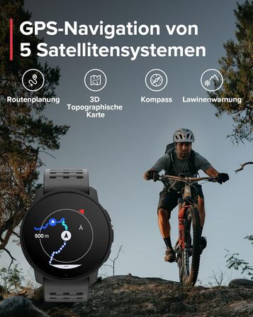 Мультиспортивний годинник SUUNTO 9 Peak Pro - міцний смарт-годинник для активного відпочинку, екран із сапфірового скла та водонепроникність 100 м, легкий та тонкий, точний GPS, тривалий час роботи від батареї, пульсометр на зап&39ястку, чорний 9 Peak Pro