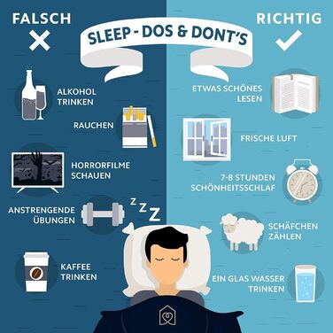 Подушка Sleep Moon &quotМаленький принц&quot від алергії з натурального волокна 80x80 см - Гіпоалергенна подушка з наповнювачем з фіброзних кульок - Бавовняна подушка 80x80 - Можна прати при температурі до 60 градусів. Зроблено в Німеччині.