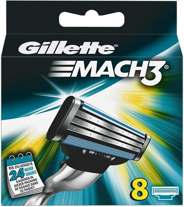 Леза для бритви Gillette MACH3, 16 шт.