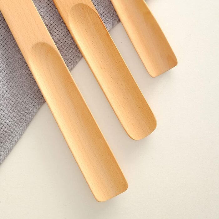 Ріжок для взуття, 2 шт. Ріжок для взуття Довгий ріжок для взуття Дерев'яний довгий ріжок для взуття Довгий ріжок для взуття Дизайн