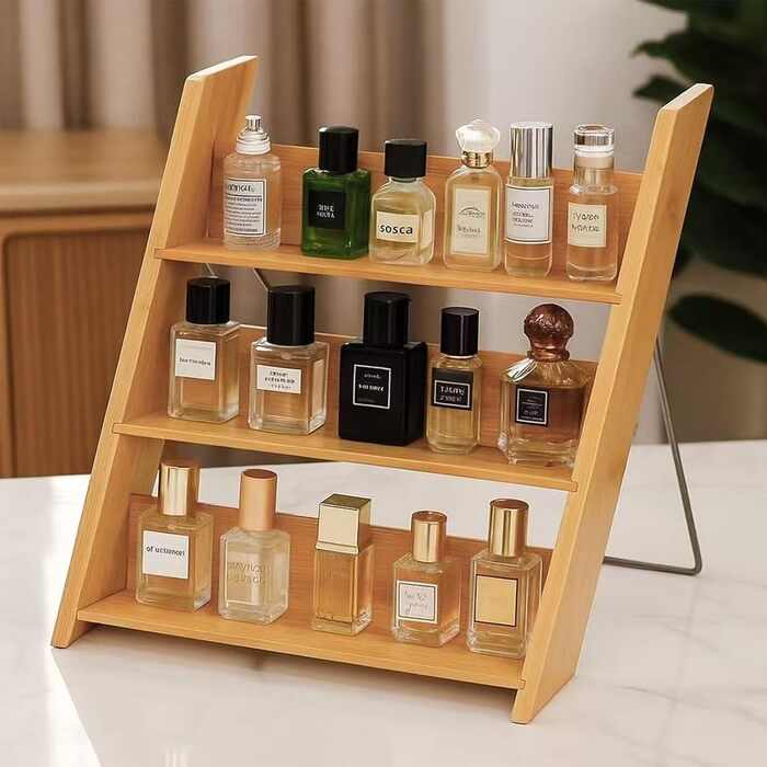 Бамбуковий органайзер для спецій універсальна вставка для спецій/банок/банок, не потребує свердління, нековзний