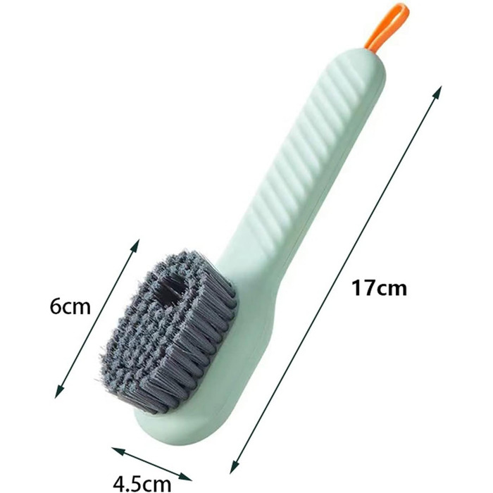 Щітка для взуття Автоматичний злив рідини Глибоке очищення М'яка щетина Побутова щітка для чищення білизни для щоденного використання