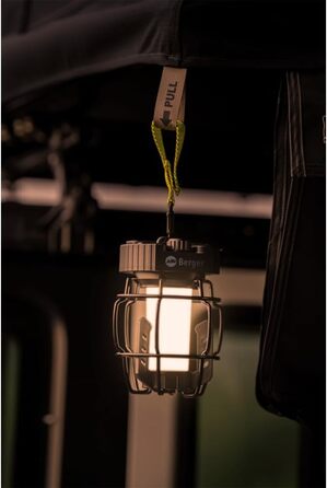 Ліхтар для кемпінгу BERGER Trueno Акумуляторний світлодіодний кемпінговий ліхтар із зарядкою через USB Вуличний ліхтар із регульованою яскравістю Бездротовий аварійний ліхтар, ідеально підходить для відключень електроенергії, наметів, походів та майстерен