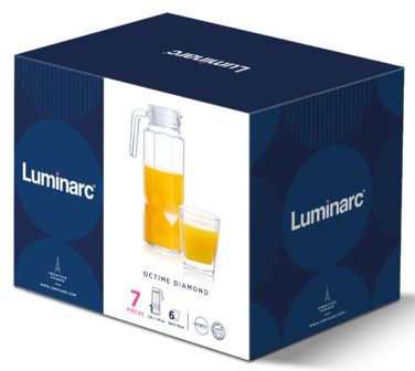Набір Luminarc Octime Diamond, 7 предметів (7200961)