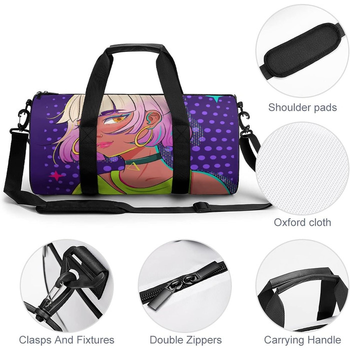 Яскрава дорожня сумка-мішок, фіолетова, для дівчат та хлопців, спортивна сумка, мішок для взуття, сумка для подорожей