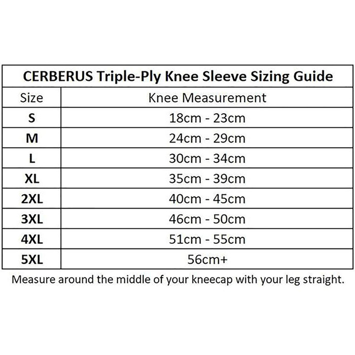 Наколінники CERBERUS Strength 3-шарові (XXXL)